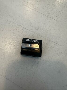 CHANEL Black & Silver Makeup Pencil Sharpener